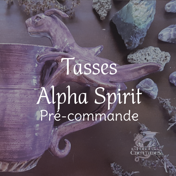 Spirit Alpha dragon mug - the forge of creatures